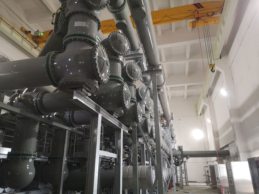 潘集电厂一期工程500kV GIS设备倒送电一次受电成功 潘集电厂一期工程500kV GIS设备倒送电一次受电成功