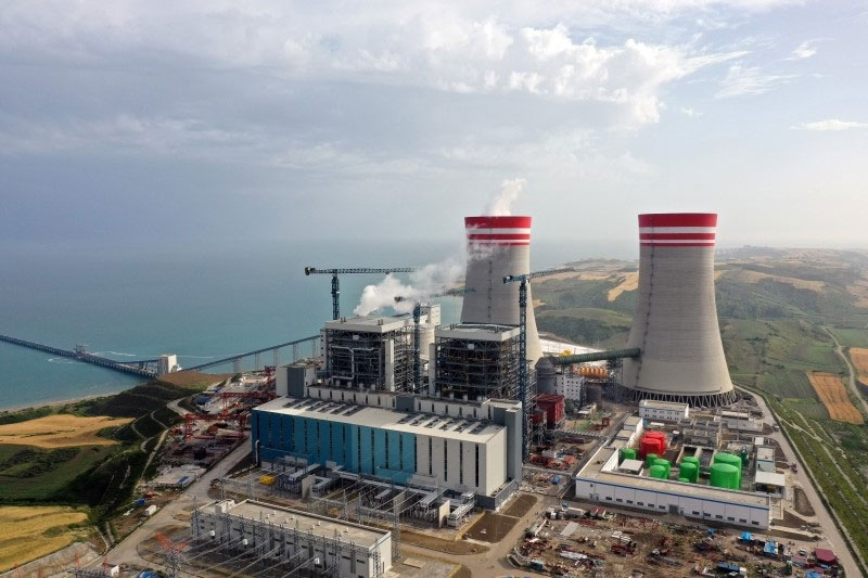 土耳其胡努特鲁燃煤电厂工程一号机组锅炉点火冲管顺利完成 土耳其胡努特鲁燃煤电厂工程一号机组锅炉点火冲管顺利完成