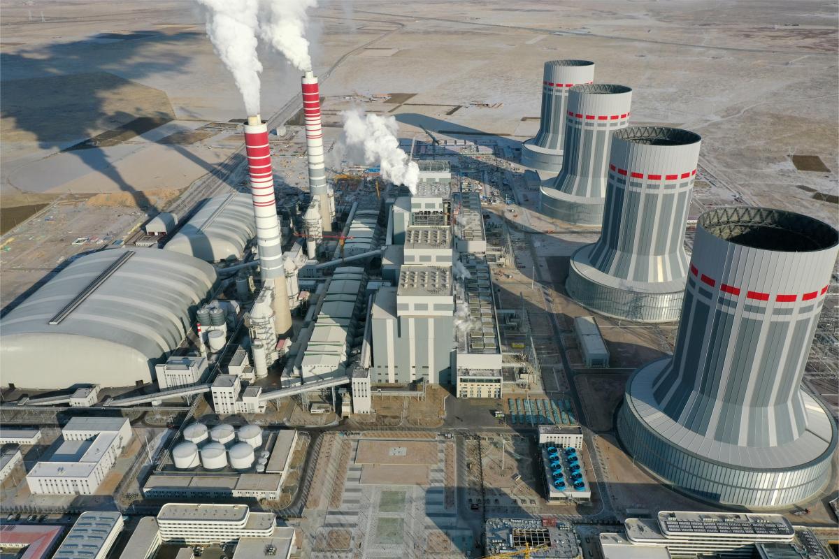 国电电力上海庙项目#3机组顺利通过168h满负荷试运行 国电电力上海庙项目#3机组顺利通过168h满负荷试运行