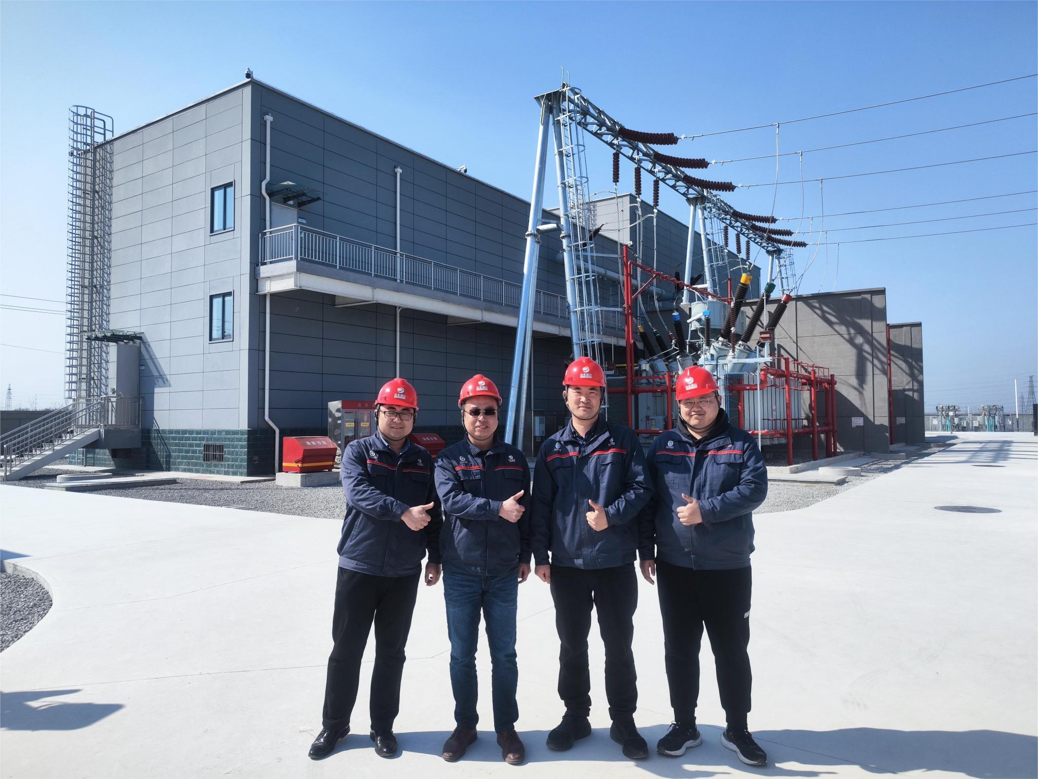 济宁冯欢(乔岗)220kV输变电工程顺利投运 济宁冯欢(乔岗)220kV输变电工程顺利投运