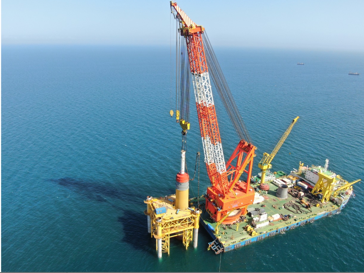 申能海南CZ2海上风电项目开工 申能海南CZ2海上风电项目开工