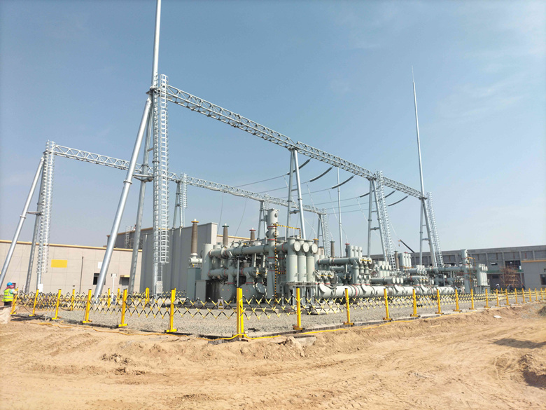 津辉储能220kV升压电站成功带电运行 津辉储能220kV升压电站成功带电运行