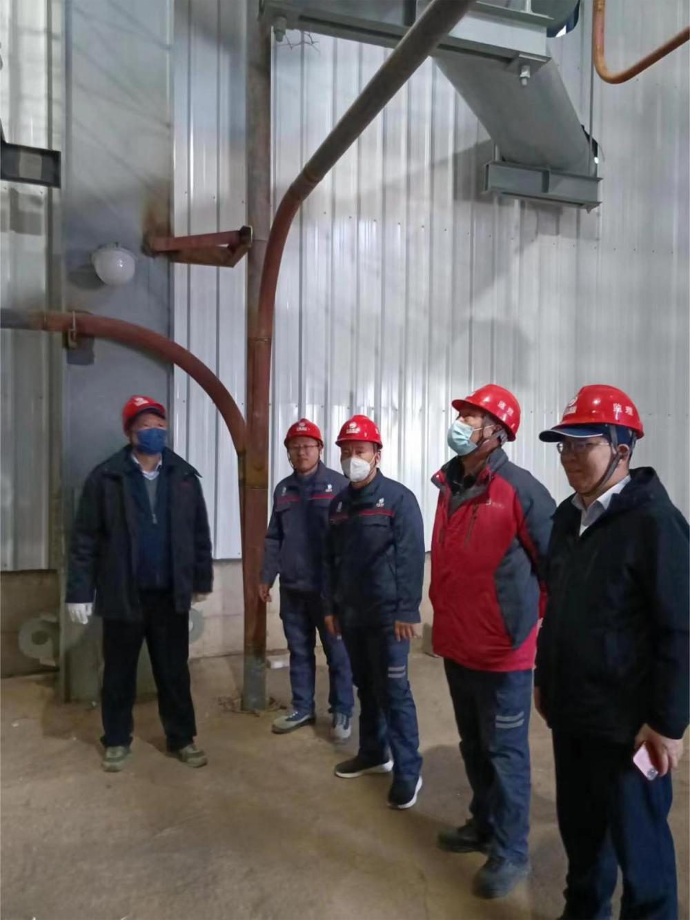 张恒董事长到山西合成生物产业生态园热电联产项目监理部检查指导 张恒董事长到山西合成生物产业生态园热电联产项目监理部检查指导