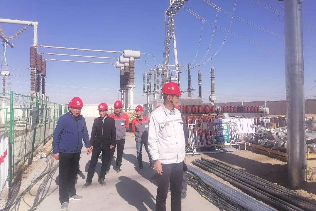 尹展总经理到新疆地区各项目调研指导 尹展总经理到新疆地区各项目调研指导