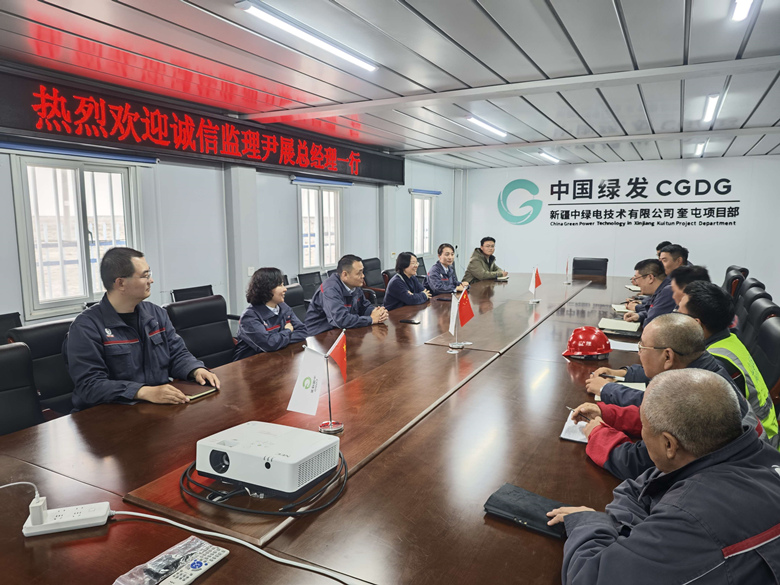 尹展总经理到新疆项目检查指导工作 尹展总经理到新疆项目检查指导工作